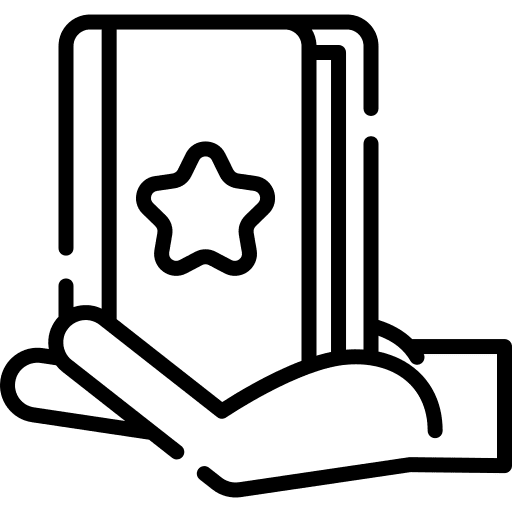 Book miscellaneous school donate icon