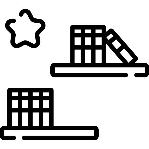 Book shelves shelves library books icon