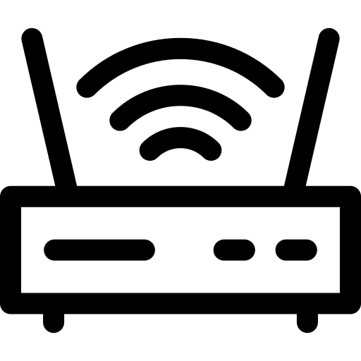 Wifi router hotel wifi signal access point icon