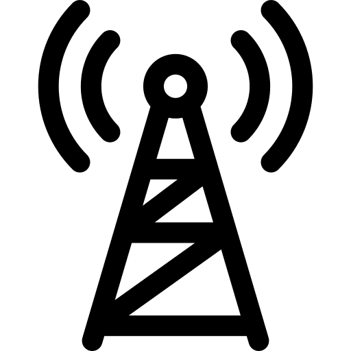 Antenna internet wifi radio icon