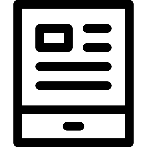 Ebook online education online learning digital book icon