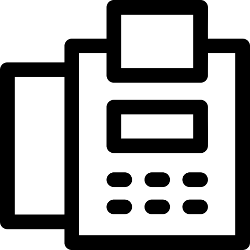 Fax fax phone messages icon