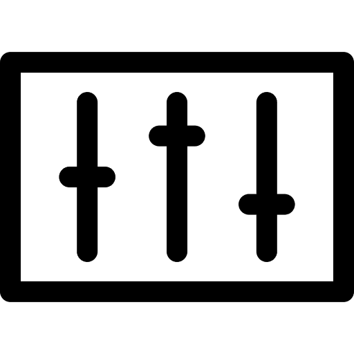 Levels personalized adjust adjustment icon
