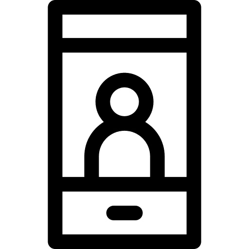 Phone call call user phone icon