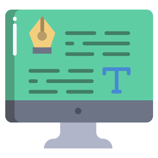 Moodboard monitor computer editor icon