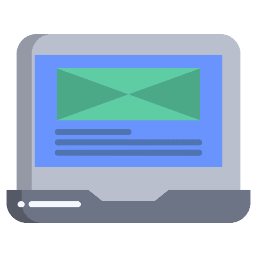 Wireframe interface usability wireframe icon