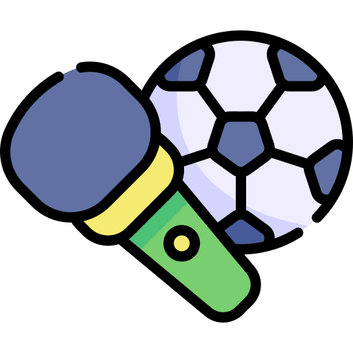 Commentator commentator football soccer icon