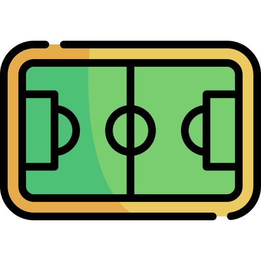 Field field stadium sport equipment icon