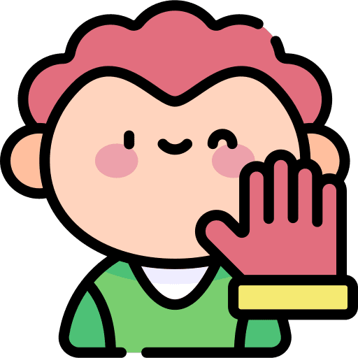 Goalkeeper football caucasian gloves icon