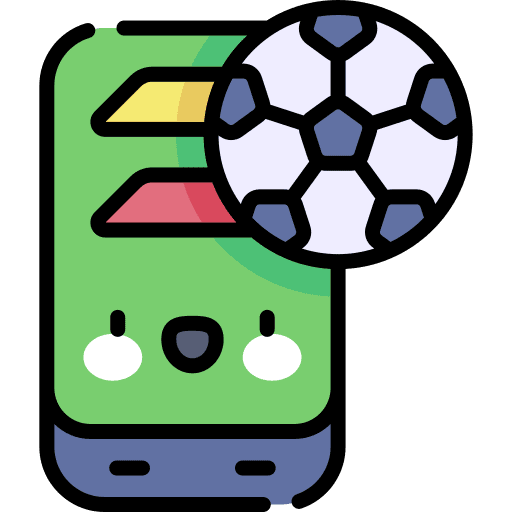 Smartphone entertainment football electronics icon
