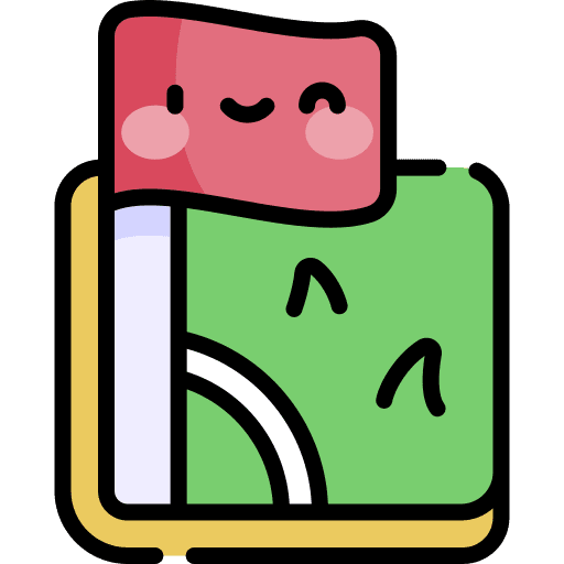 Corner flag sport equipment team sport icon