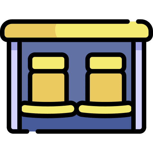 Team bench football player team bench icon