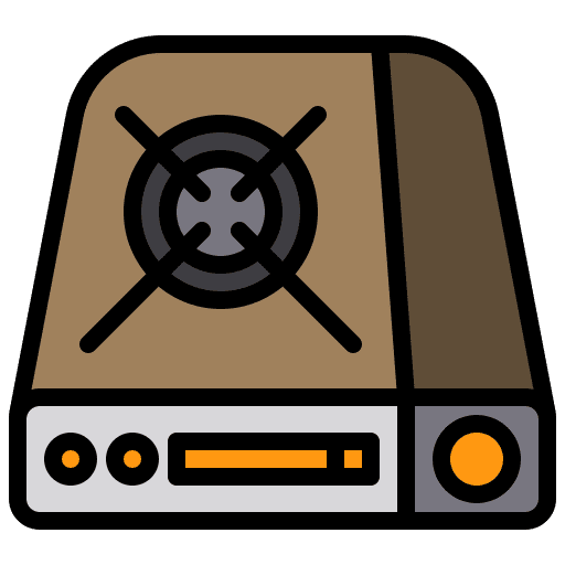 Gas gas stove kitchen cooking stove icon