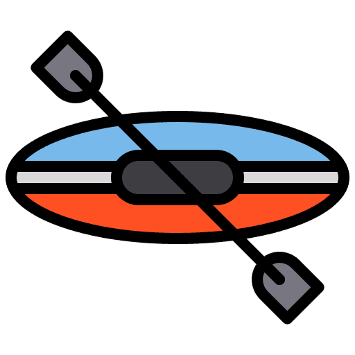 Kayak lake kayaking kayak icon