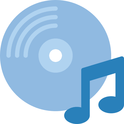 Music vinyl disc vinyl music note icon