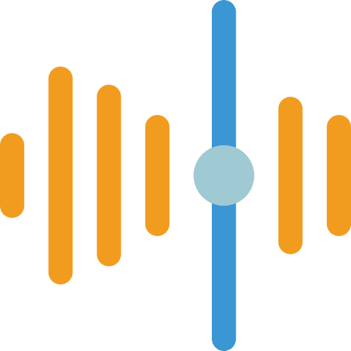 Voice recorder music and multimedia microphone memo icon