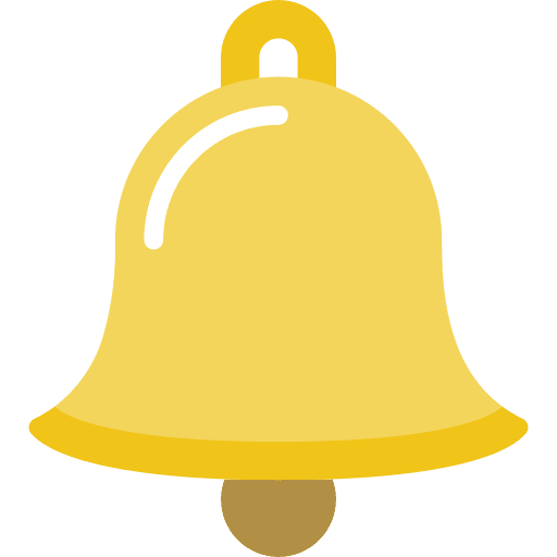 Alarm alert alarm notification icon