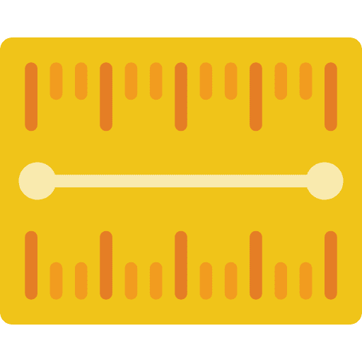 Measuring width edit tools measuring icon