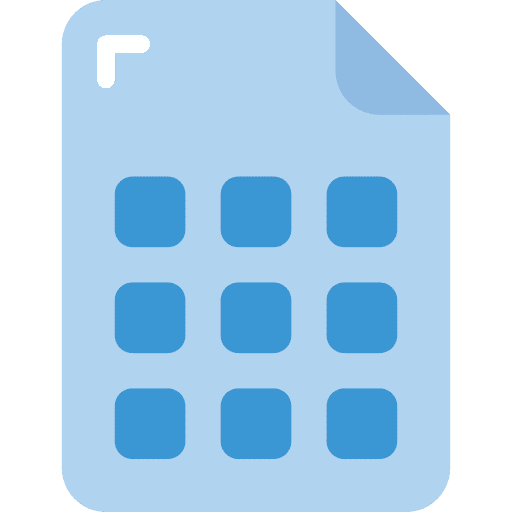 Application widget application settings icon
