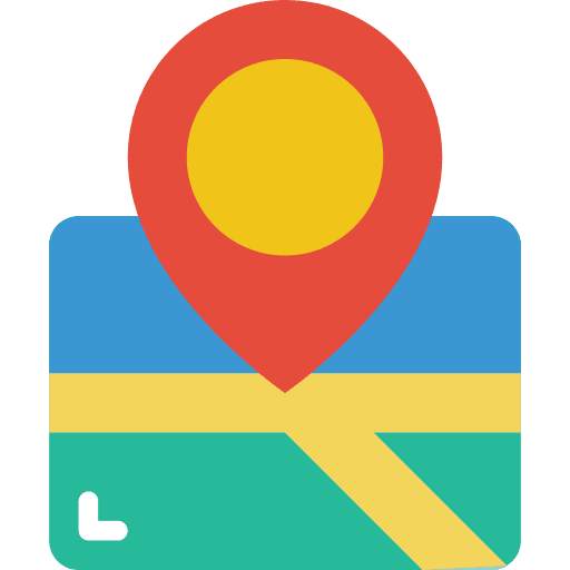 Maps google maps pin no gps icon