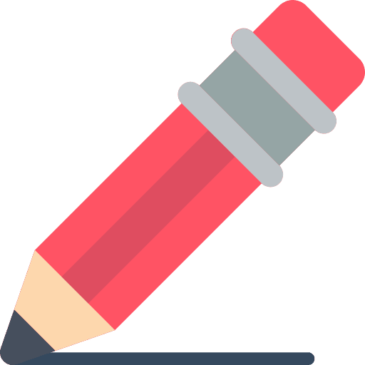 Pencil design draw edit icon