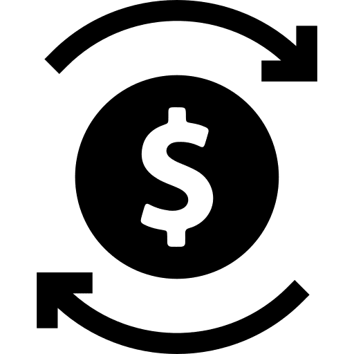 Dollar coins banking dollar coins coin icon