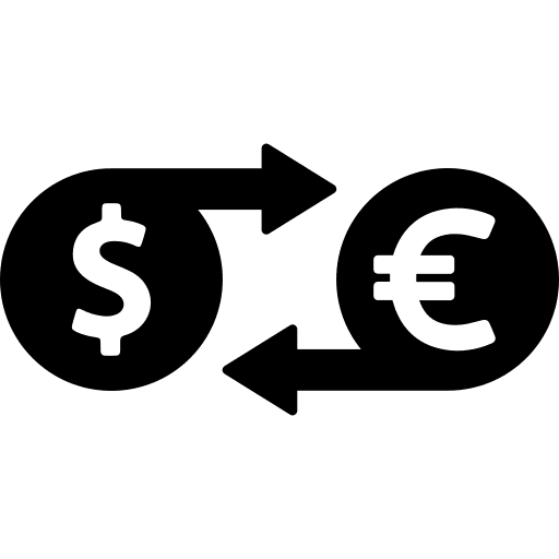 Exchange business dollar dollar symbol icon
