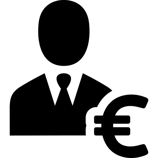 Businessman manager businessman worker icon