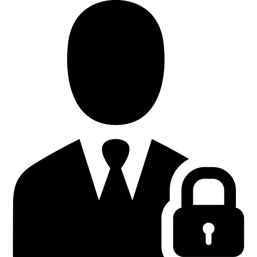 Businessman people manager worker icon