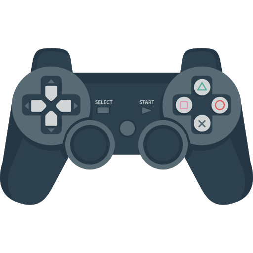 Gamepad multimedia joystick gaming icon