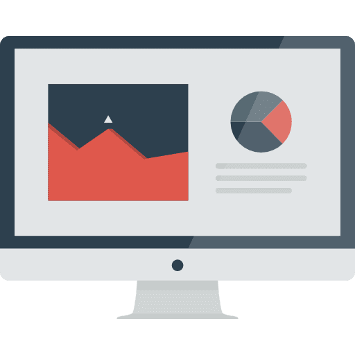 Imac device multimedia technology icon