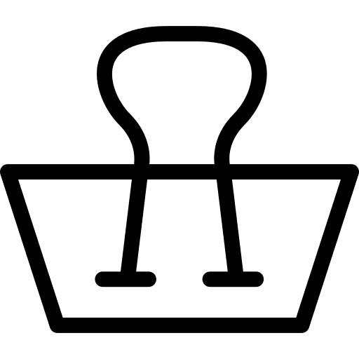 Clip clip miscellaneous paperclip icon