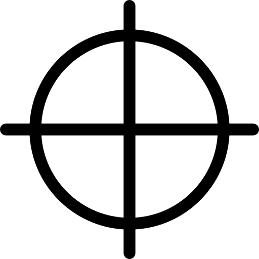 Target target aim sniper icon
