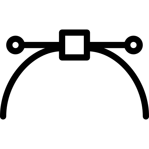 Vector design nodes multimedia icon