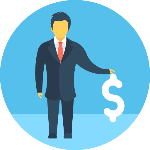 Businessman man people characters icon