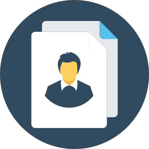 Curriculum curriculum vitae curriculum application icon