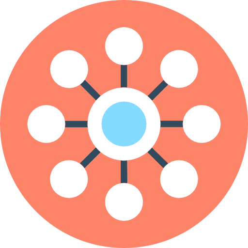 Seo social seo people icon