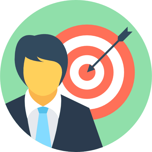 Target targeting audience people icon