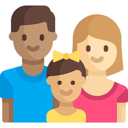 Family parents parent father icon