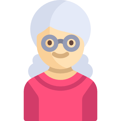 Grandmother grandmother avatar woman icon