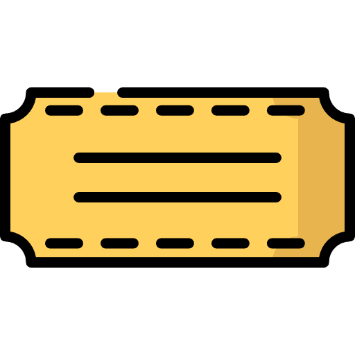 Ticket tickets show ticket icon