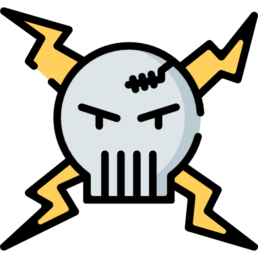 Danger poisonous security dangerous icon