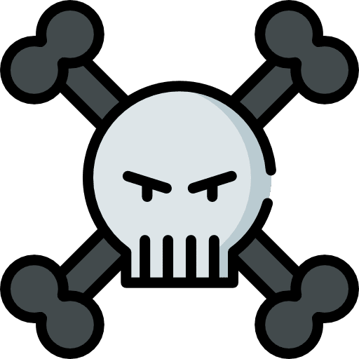 Skull skull education anatomy icon