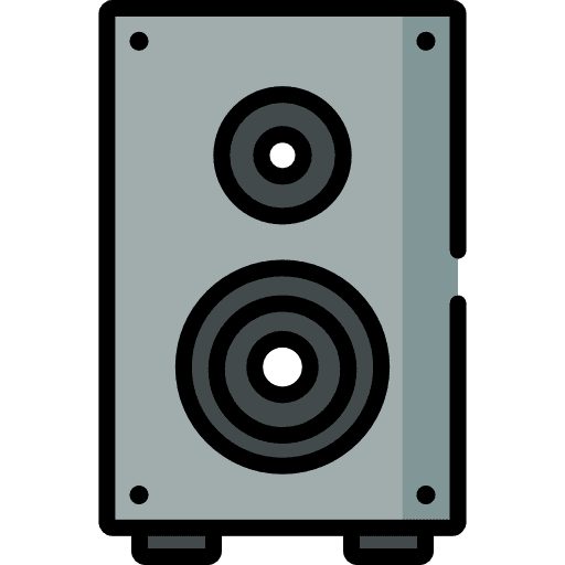 Speaker sound box speaker technology icon