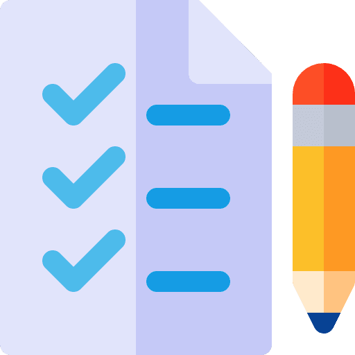 Test document exam archive icon