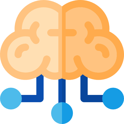 Thinking strategy thinking creativity icon