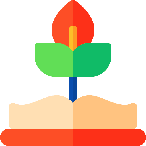 Growth open book seo and web growth icon