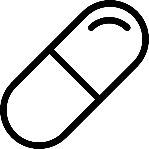 Pill medical healthcare pill icon
