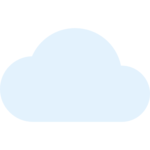 Cloud sky weather meteorology icon