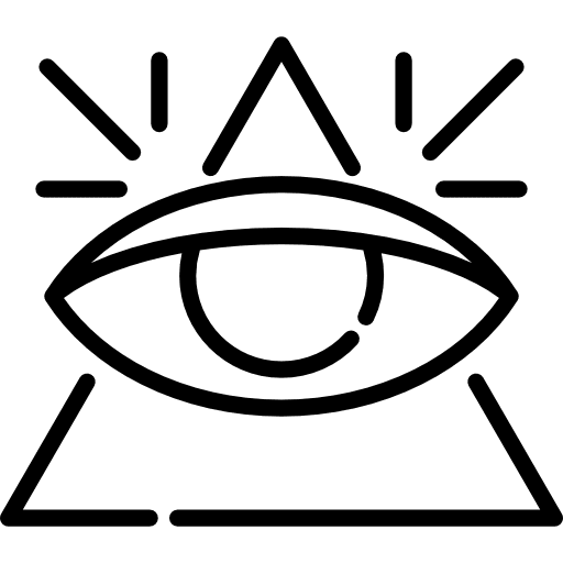 Triangle entertainment triangle illuminati icon